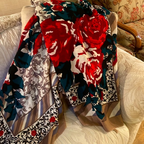 Danalli Floral Patterned PASHMINA